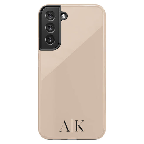 Custom Initials Galaxy Case - Centered